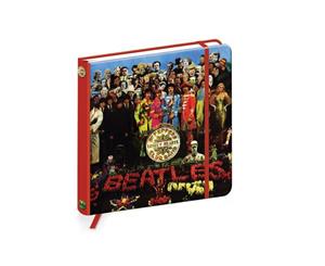 The Beatles Notebook Sgt Pepper Band Logo Official Quality Hardback Journal - Multi