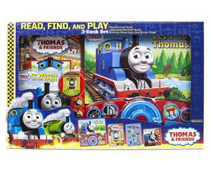 Thomas & Friends Read Find & Play 3-Book Set