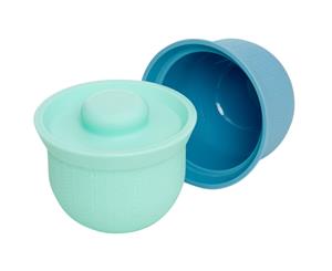 Wean Meister Adora Baby Feeding & Food Preparation Bowls Mint & Teal - Mint & Teal