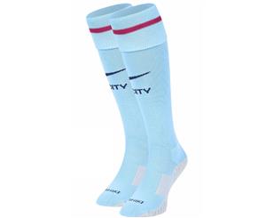 2017-2018 Man City Nike Home Socks (Blue)