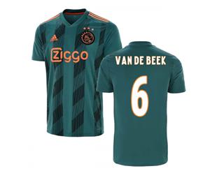 2019-2020 Ajax Adidas Away Shirt (Kids) (VAN DE BEEK 6)