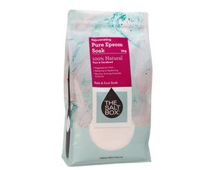 3kg Pure Epsom Salt Bath Soak | 100% Natural | Magnesium Supplement | Australian Owned | The Salt Box