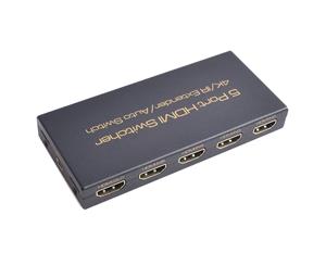 5 Port HDMI V1.4 AV Selector Switcher