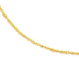 9ct Gold 45cm Solid Singapore Chain