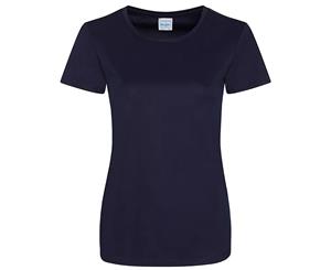 Awdis Just Cool Womens/Ladies Girlie Smooth T-Shirt (French Navy) - PC2963