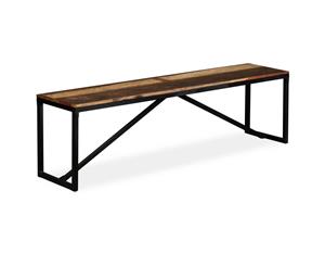 Bench Solid Reclaimed Wood Hallway Kitchen Entryway Home Seat Stool