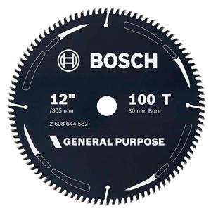 Bosch 305mm 100T TCT Circular Saw Blade for Wood Cutting - GENERAL PURPOSE