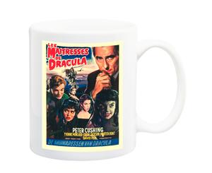 Brides Of Dracula Peter Cushing 1960 Movie Poster Mug - 11 Fluid Oz