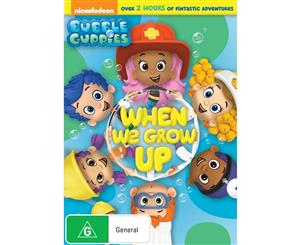 Bubble Guppies When We Grow Up DVD Region 4