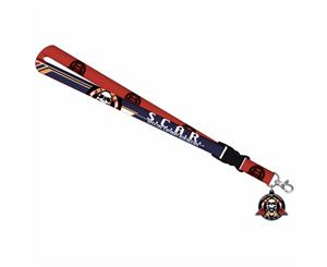 Call Of Duty Mens Official Infinite Warfare Lanyard (Blue/Red) - SG9758