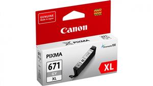 Canon CLI671XLGY Extra Large Ink Cartridge - Grey