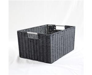 Chattel Storage Basket Black Large