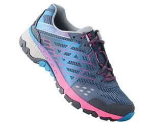 Dare 2B Womens/Ladies Razor Ii Shock Absorbing Trainers (Meteor Grey/Cyber Pink) - RG4376