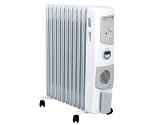 Dimplex 2400W Freestanding Oil Column Heater Portable Heating w/ Timer Fan