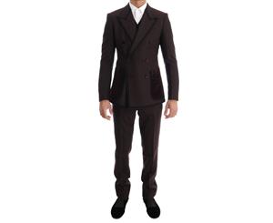 Dolce & Gabbana Bordeaux Torero 3 Piece Sicilia Suit