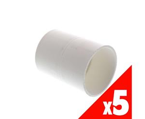 Dura Coupling PVC 65mm Pressure Pipe Fitting Plumbing Water 5 PACK