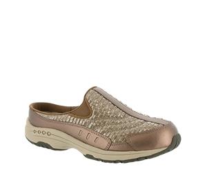 Easy Spirit Womens Traveltime Leather Low Top Slip On Walking Shoes