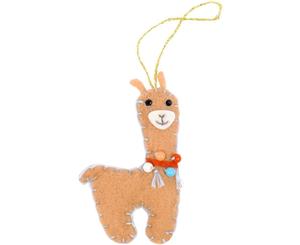 Fabric Editions Needle Creations Felt Ornament Kit - Llama