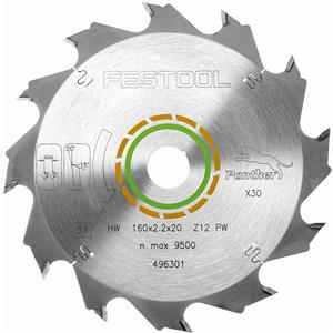 Festool 160mm 12T Circular Saw Blade Wood Cutting