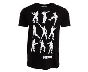 Fortnite Unisex Adults Dance Moves T-Shirt (Black) - PG154