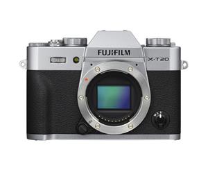 Fujifilm X-T20 Mirrorless Digital Camera Silver (Body Only)