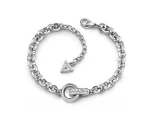 Guess womens Stainless steel Zircon gemstone bracelet UBB78091-S