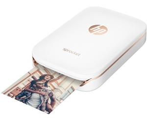 HP Sprocket Photo Printer - White