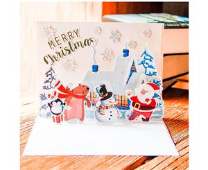 Happy Holiday DIY Pop Up Greeting Card