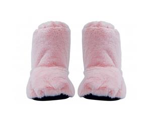 Heat Feet Microwavable Slippers - Pink