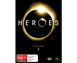 Heroes Season 1 DVD Region 4