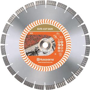 Husqvarna 355mm Segmented Diamond Blade for Concrete & Hard Materials - ELITE-CUT S420