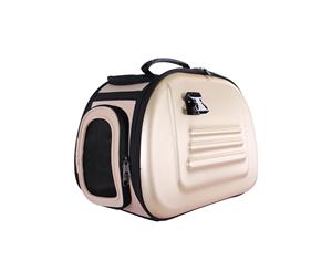 Ibiyaya Classic EVA Collapsible Pet Carrier Bag Beige