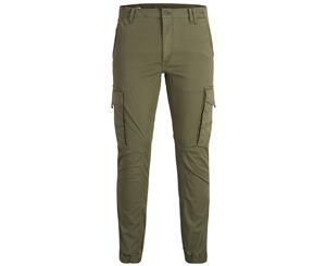 Jack Jones Men's Trousers In Green