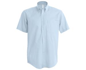 Kariban Mens Short Sleeve Easy Care Oxford Shirt (Oxford Blue) - RW721