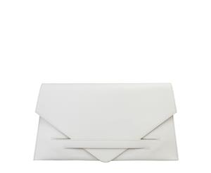 Made in Italia Original Women Spring/Summer Clutch Bag - White Color 28645