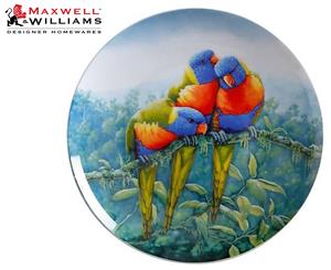 Maxwell & Williams 20cm Birds Of Australia 10 Year Anniversary Lorikeet Plate