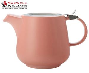 Maxwell & Williams 600mL Tint Teapot - Coral