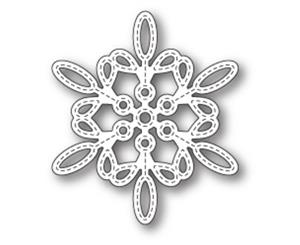 Memory Box Die Purslane Snowflake Outline 99786