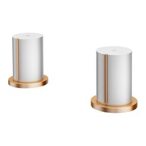 Mondella Signature White And Rose Gold Basin Top Assembly