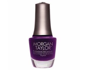 Morgan Taylor Nail Polish Lacquer Enamel Plum Tuckered Out 15ml