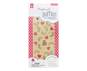 Mrs. Grossmans Puffies Stickers - I Heart Rainbows