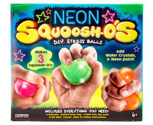 Neon Squoosh-O's Make Your Own D.I.Y Stress Balls Kit