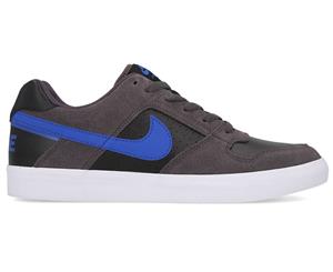 Nike Men's SB Delta Force Vulcanised Sneakers - Thunder Grey/Game Royal Blue