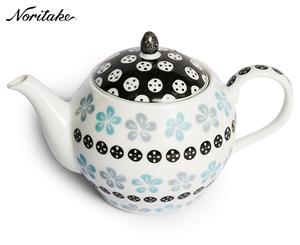 Noritake Hana Teapot - White/Blue/Black