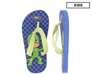 PJ Masks Kids' Flip Flops - Blue/Green