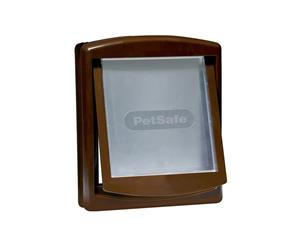 Petsafe Original 2 Way Pet Door Large Brown