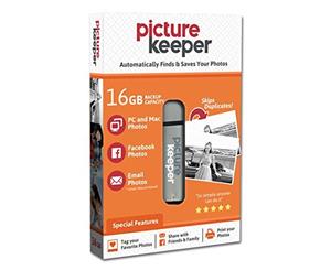 Picture Keeper 16GB Portable Flash USB Photo Backup and Storage Device for Computers