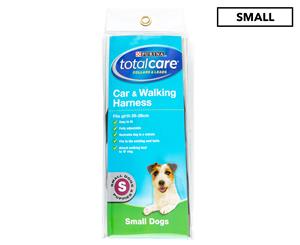 Purina Total Care Small Car & Walking Harness - Black