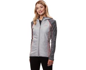 Regatta Womens/Ladies Harra II Marl Polyester Hooded Softshell Jacket - RockGry/RkGy