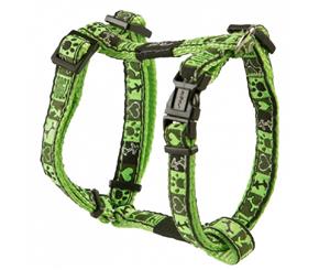 Rogz Fancy H Harness Lime Juice